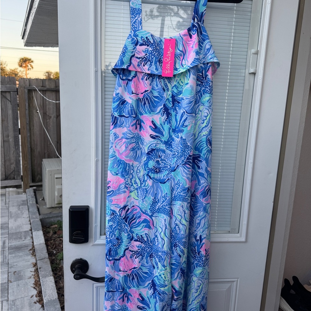 Lilly Pulitzer Saltwater Blue Jumpsuit